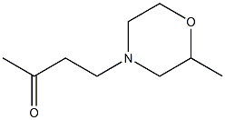 4-(2-methylmorpholin-4-yl)butan-2-one 结构式