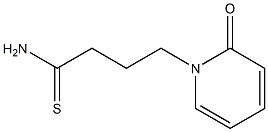 4-(2-oxopyridin-1(2H)-yl)butanethioamide 结构式