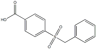 4-(benzylsulfonyl)benzoic acid 结构式