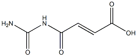 4-(carbamoylamino)-4-oxobut-2-enoic acid 结构式