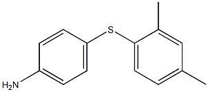 4-[(2,4-dimethylphenyl)sulfanyl]aniline 结构式
