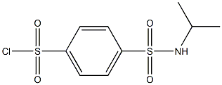 4-[(isopropylamino)sulfonyl]benzenesulfonyl chloride 结构式