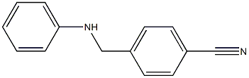 4-[(phenylamino)methyl]benzonitrile 结构式