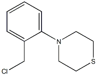 4-[2-(chloromethyl)phenyl]thiomorpholine 结构式