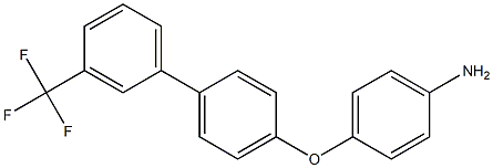 4-{[3'-(trifluoromethyl)-1,1'-biphenyl-4-yl]oxy}aniline 结构式