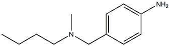 4-{[butyl(methyl)amino]methyl}aniline 结构式