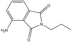 4-amino-2-propyl-2,3-dihydro-1H-isoindole-1,3-dione 结构式