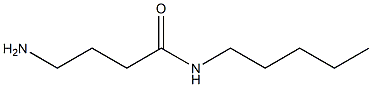 4-amino-N-pentylbutanamide 结构式