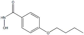 4-butoxy-N-hydroxybenzamide 结构式