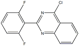 4-chloro-2-(2,6-difluorophenyl)quinazoline 结构式