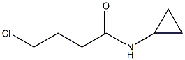4-chloro-N-cyclopropylbutanamide 结构式
