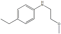 4-ethyl-N-(2-methoxyethyl)aniline 结构式