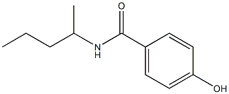 4-hydroxy-N-(pentan-2-yl)benzamide 结构式