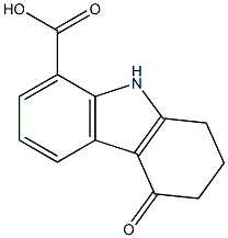 4-oxo-2,3,4,9-tetrahydro-1H-carbazole-8-carboxylic acid 结构式