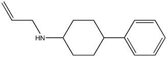 4-phenyl-N-(prop-2-en-1-yl)cyclohexan-1-amine 结构式