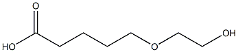 5-(2-hydroxyethoxy)pentanoic acid 结构式