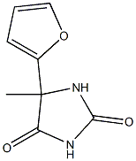 5-(furan-2-yl)-5-methylimidazolidine-2,4-dione 结构式