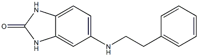 5-[(2-phenylethyl)amino]-2,3-dihydro-1H-1,3-benzodiazol-2-one 结构式