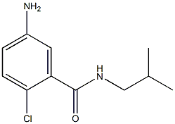 5-amino-2-chloro-N-isobutylbenzamide 结构式