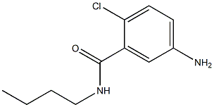 5-amino-N-butyl-2-chlorobenzamide 结构式