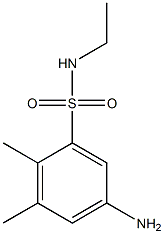 5-amino-N-ethyl-2,3-dimethylbenzene-1-sulfonamide 结构式