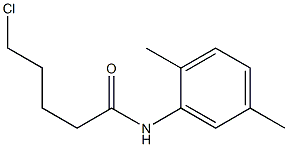 5-chloro-N-(2,5-dimethylphenyl)pentanamide 结构式