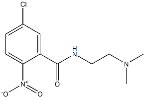5-chloro-N-[2-(dimethylamino)ethyl]-2-nitrobenzamide 结构式