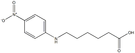 6-[(4-nitrophenyl)amino]hexanoic acid 结构式