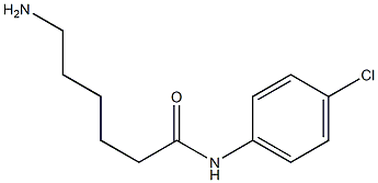 6-amino-N-(4-chlorophenyl)hexanamide 结构式