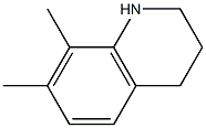 7,8-二甲基-1,2,3,4-四氢喹啉 结构式