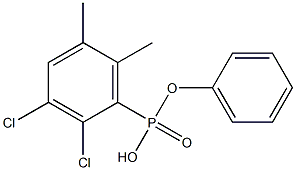 benzenephosphonoyl dichloride 结构式