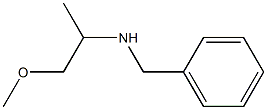 benzyl(1-methoxypropan-2-yl)amine 结构式