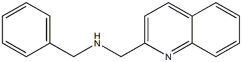 benzyl(quinolin-2-ylmethyl)amine 结构式