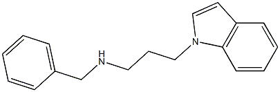 benzyl[3-(1H-indol-1-yl)propyl]amine 结构式