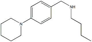 butyl({[4-(piperidin-1-yl)phenyl]methyl})amine 结构式