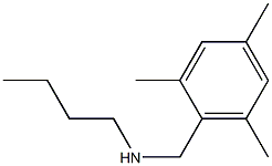 butyl[(2,4,6-trimethylphenyl)methyl]amine 结构式