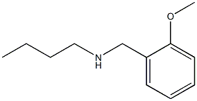 butyl[(2-methoxyphenyl)methyl]amine 结构式