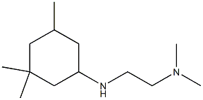 dimethyl({2-[(3,3,5-trimethylcyclohexyl)amino]ethyl})amine 结构式