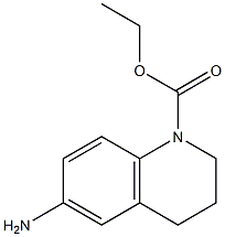 ethyl 6-amino-1,2,3,4-tetrahydroquinoline-1-carboxylate 结构式