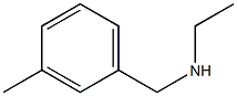 ethyl[(3-methylphenyl)methyl]amine 结构式