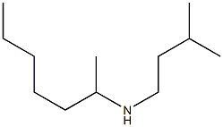 heptan-2-yl(3-methylbutyl)amine 结构式