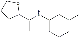 heptan-4-yl[1-(oxolan-2-yl)ethyl]amine 结构式
