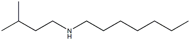 heptyl(3-methylbutyl)amine 结构式