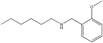 hexyl[(2-methoxyphenyl)methyl]amine 结构式