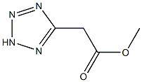 methyl 2-(2H-1,2,3,4-tetrazol-5-yl)acetate 结构式