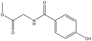 methyl 2-[(4-hydroxyphenyl)formamido]acetate 结构式