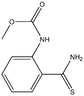 methyl N-(2-carbamothioylphenyl)carbamate 结构式