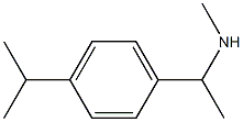 methyl({1-[4-(propan-2-yl)phenyl]ethyl})amine 结构式