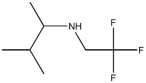 N-(1,2-dimethylpropyl)-N-(2,2,2-trifluoroethyl)amine 结构式