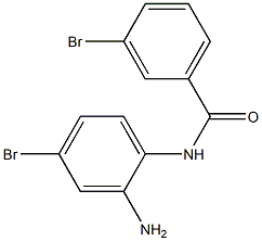 N-(2-amino-4-bromophenyl)-3-bromobenzamide 结构式